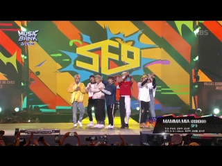180411 sf9 mamma mia (맘마미아) @ music bank in chile