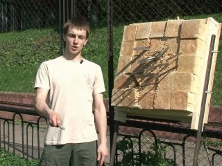 Малая сапёрная лопата и метание ножа