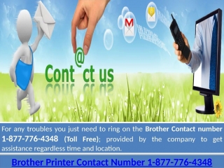 Solve the problem for the brother printer phone number 1 877 776 4348