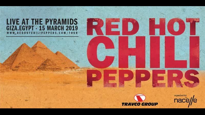 Red hot chili peppers – live at the pyramids | giza | egypt (2019)
