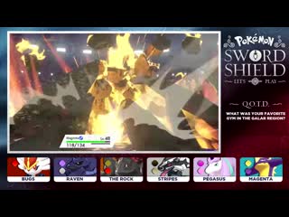 [purplerodri] let's play pokémon sword & shield part 13 hammerlocke gym leader raihan