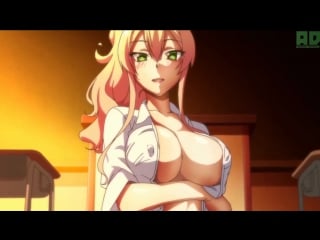 [18+] 2 серия | моя первая гяру | hajimete no gal | [amazing dubbing]