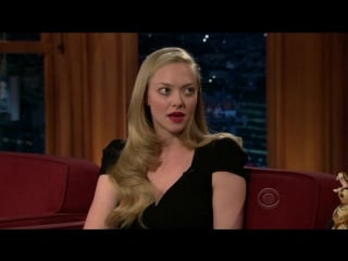 Amanda seyfried sexy the late late show with craig ferguson (2010)