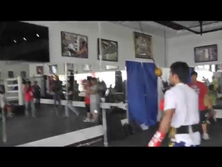 Мэнни пакьяо тренироа