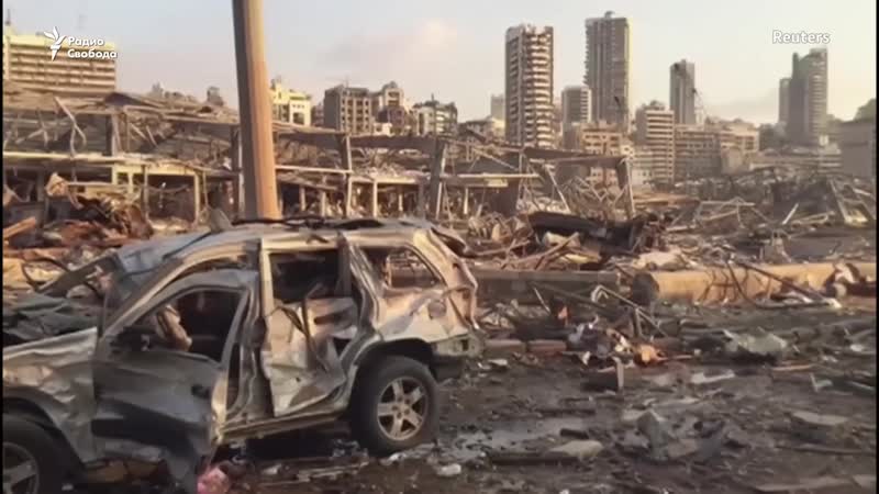 В столице ливана идут спасательные работы