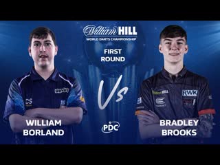 2022 wdc round 1 borland vs brooks