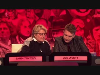 The big fat quiz of everything 2019 david baddiel, joe lycett, big narstie, katherine ryan, frank skinner, sandi toksvig