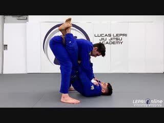 Johnny tamma closed guard to worm guard variation to back take