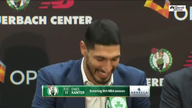 Enes kanter on why he chose 11
