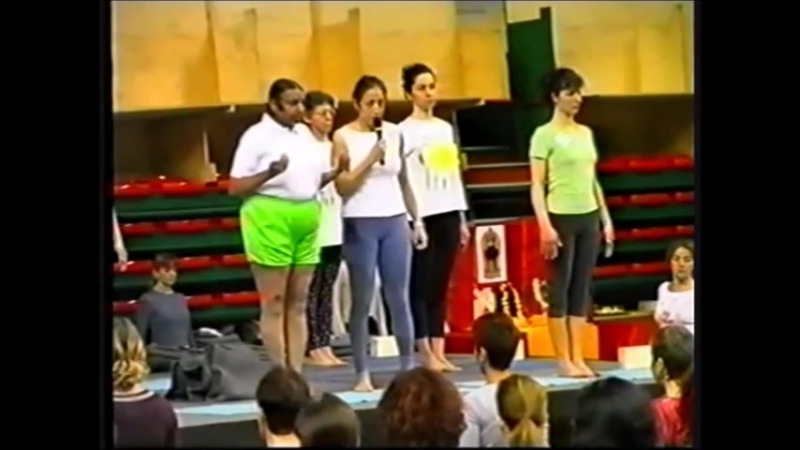 The femur bone you have to feel touching the back of the thighs