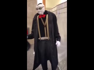 Костюм человека невидимки от билла фрейтага (vhs video)