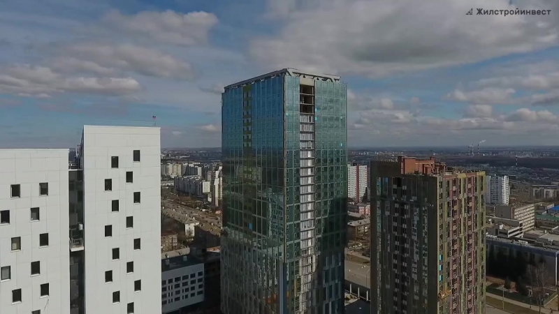 Idel tower съёмка с квадрокоптера