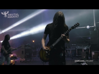 Carcass live at brutal assault 2017