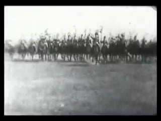 British lancers on manoeuvres, c1902