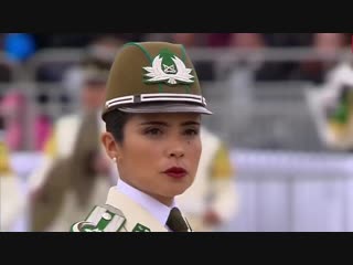 Chile's 2018 military parade 'wehrmacht parade prussian style' hd mp4