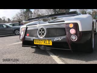 2007 pagani zonda f clubsport start up, exhaust, and in depth review