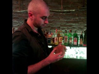 Карточные фокусы от бармена depstor bar