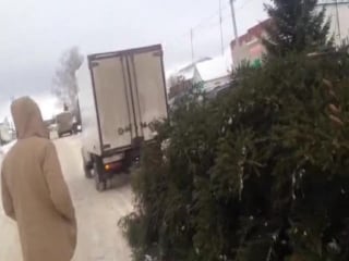 Поехала ёлка в "ватан"!