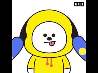 Stretchimmy cheeks chimmy tata bt21