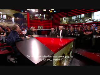 Rutger hauer on de wereld draait door talkshow on march 23 2018