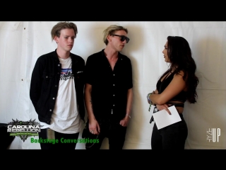 Interview with jamie sam of counterfeit at carolina rebellion 2018 backstage conversations