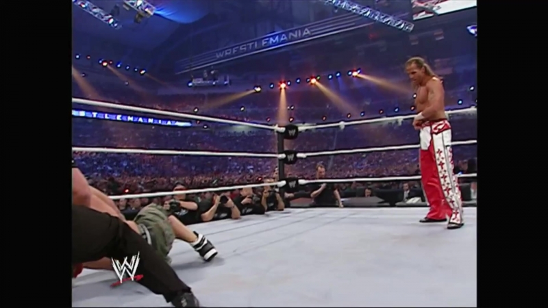 [#my1] реслмания 23 джон сина против шона майклза матч за титул чемпиона вве