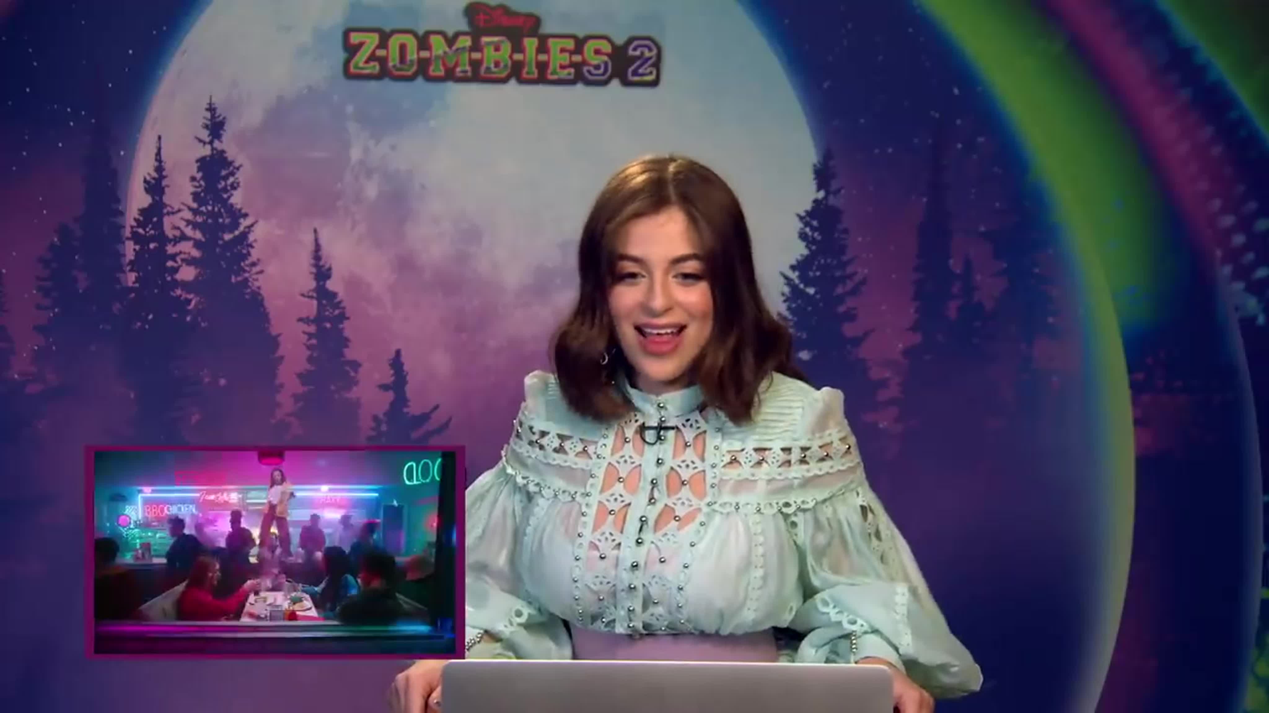 Baby ariel reacts to the new porn in town | zombies 2 | disney channel