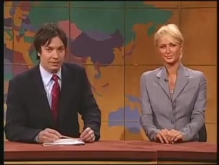 Paris hilton vs jimmy fallon