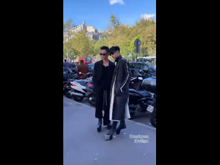 [fancam] 210930 марк на показе rick owens в париже