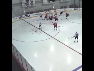 Let’s take a live look from a robotic camera inside medstar capitals iceplex for today’s p