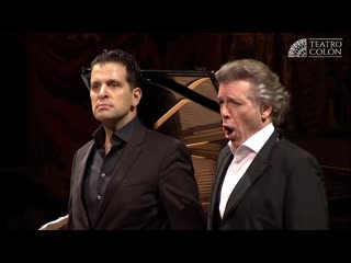 Thomas hampson & luca pisaroni no se admiten tenores /teatro colón, buenos aires 04 10 2019