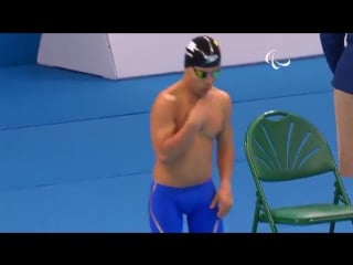 Swimming mens 50m butterfly s6 final rio 2016 paralympic games