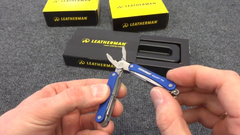 Распакоа и обзор четырех мультитулов leatherman
