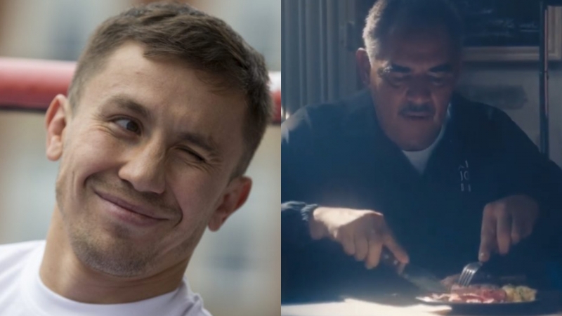 Голоин с тренером жестко затроллили альвареса | fightspace