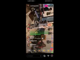 Machine gun kelly instagram live stream 23/03/20 almost full