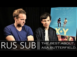 X y rafe spall and asa butterfield interview