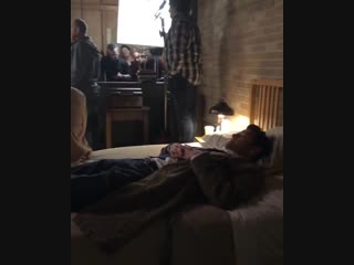 Misha collins on instagram “another exciting day on set! i porn to complain, bu