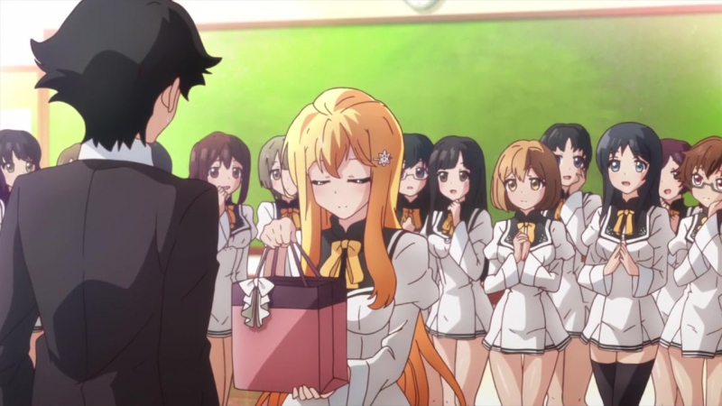 [ anirecords ] простолюдин в школе благородных девиц / shomin sample 01 [ shaman &amp; май ]