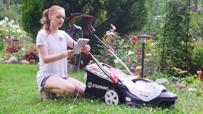 Газонокосилка sterwins 360 ep 3w 1