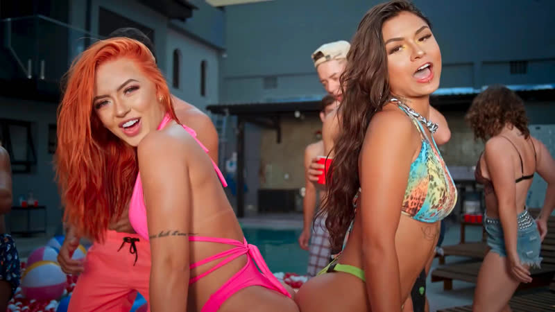 Larissa cerqueira e ahlaninha senta as duas juntas