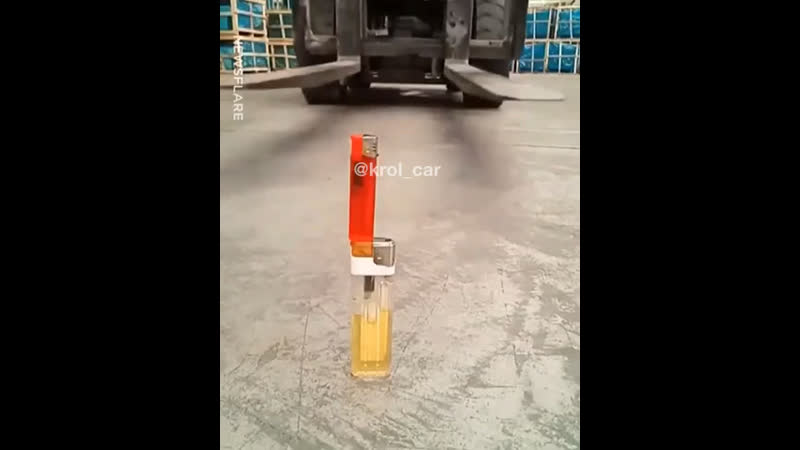 Самый нежный водитель погрузчика