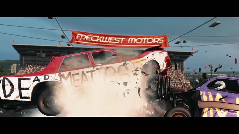 Wreckfest console release trailer