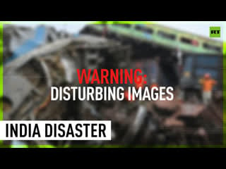 India suffers deadliest railway disaster in decades | distressing footage