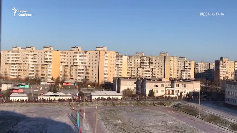 Калёна на маршы волі ў менску