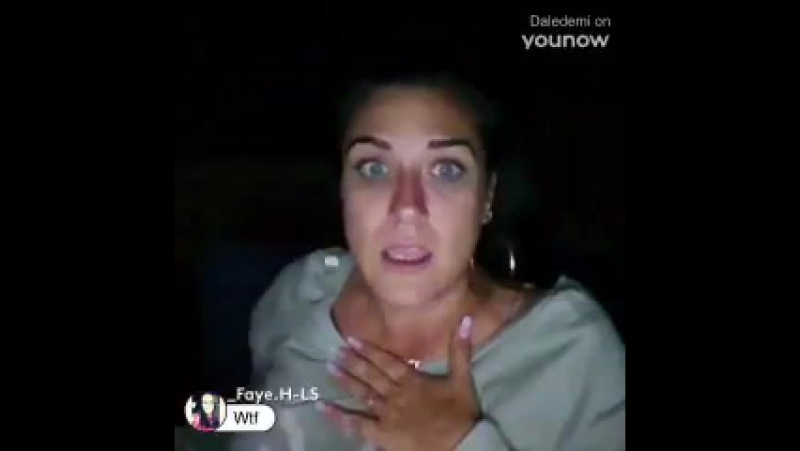 Случайно сняла метеорит