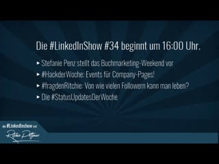 #linkedinshow #35 mit stefanie penz