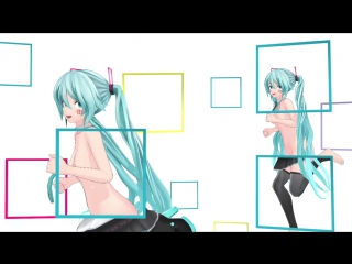 18+ love! snow! really magic【mmd】 by 107kcl hatsune miku naked dance miku miku dance