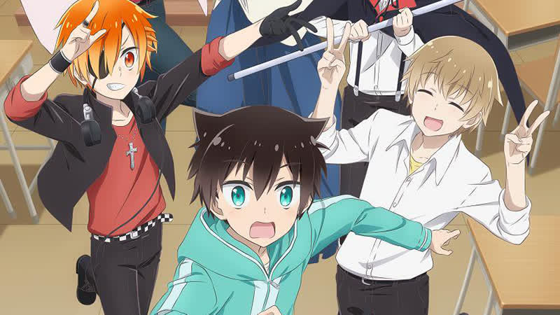 Аниме мой сосед бог разрушения / мой одноклассник тёмный бог разрушения все серии марафоном