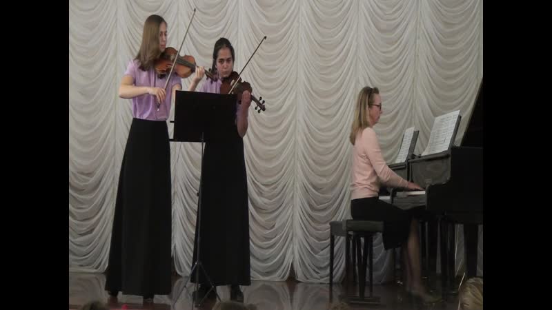 Валиева ханум и морозова е в м шмитц «зимний вечер», конц копылова т в