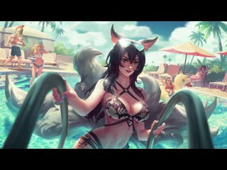 League of legends pool party ahri